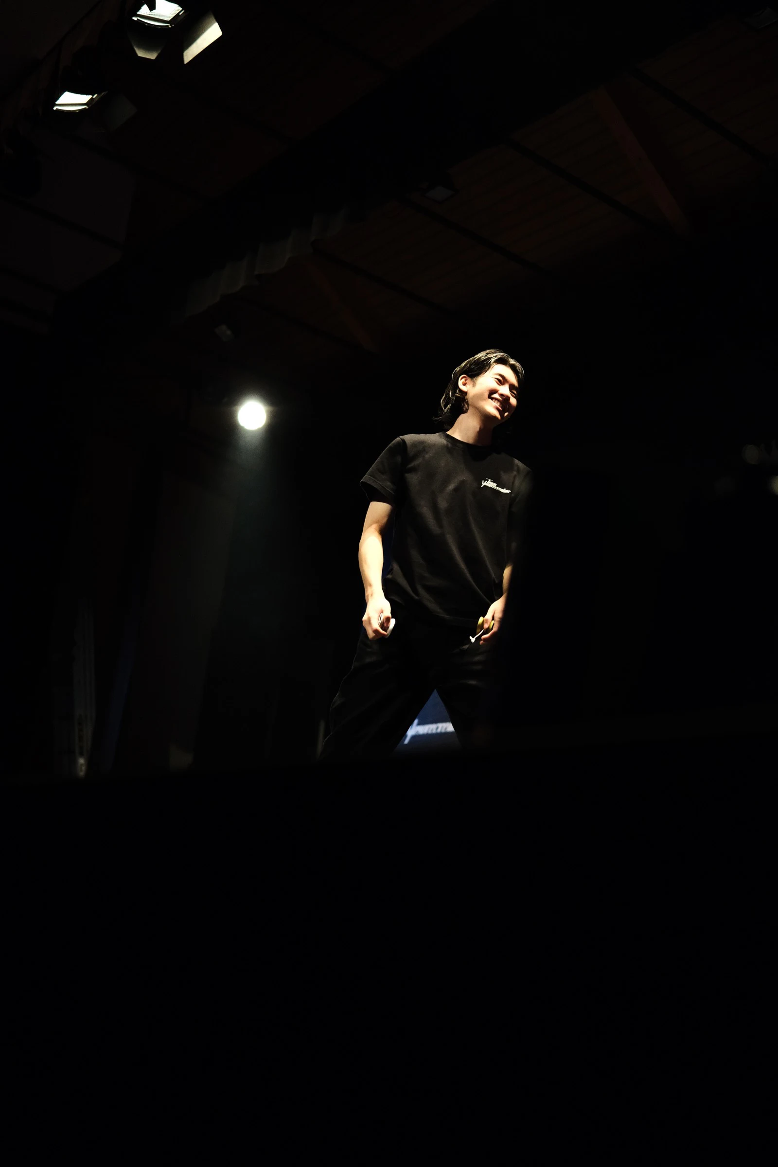 YoYo performer on stage